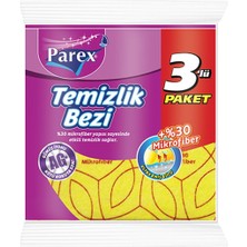 Kazan Hobi Parex 30% Mikrofiber Temizlik Bezi 3'lü