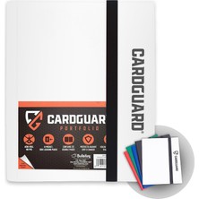 Kazan Hobi Cardguard Trading Card Pro-Folio, 9 Cepli Yan Yükleme Sayfaları, 360 Kart Tutar, Beyaz