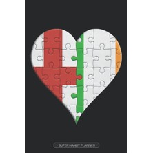 Kazan Hobi Planner: English Irish Flag United Heart Jigsaw Puzzle Flags Of England Ireland