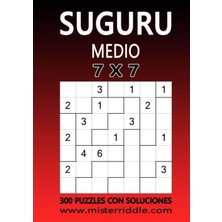 Kazan Hobi Suguru 7 x 7 - Medıo - 300 Puzzles Con Solucıones