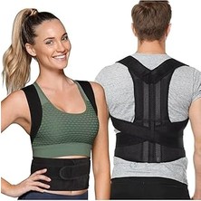 Kazan Hobi Sogex Dik Duruş Korsesi, Dik Duruş Desteği, Kamburluk Önleyici Balenli Destekleyici Korse Unisex Korse, Dik Durmayı Sağlayan Sırt Korsesi