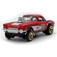 Kazan Hobi Hot Wheels Tekli Arabalar 62 Corvette GASSER-HKH64