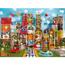Kazan Hobi Ravensburger 1500P Puzzle Eames Kart Evi Fantastik