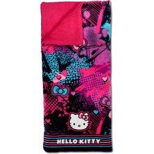 Kazan Hobi Northwest Hello Kitty Bulut Sherpa Pijama Çantası, 68,5 cm x 157,5 Cm, Slumber Kitty