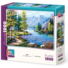 Kazan Hobi Göl Kıyısında 1000 Parça Puzzle