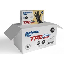 Kazan Hobi Dolphin Siyah Tpe Eldiven 100 Adet x 20 Paket - Koli