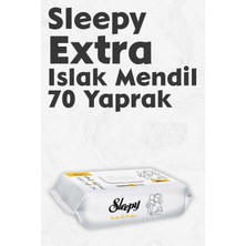 Kazan Hobi Sleepy Extra Islak Mendil 70 Adet