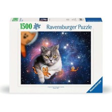 Kazan Hobi Ravensburger 1500P Puzzle Uzayda Kediler