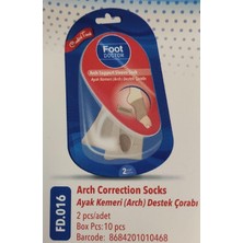 Kazan Hobi Foot Doctor Ayak Kemeri (Arch) Destek Çorabı 2 Li