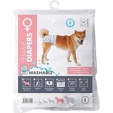 Kazan Hobi M-Pets Dişi Köpekler Için Yıkanabilir Külot (L)
