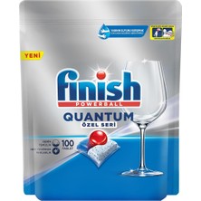 Kazan Hobi Finish Quantum Özel Seri 100 Kapsül Bulaşık Makinesi Deterjanı Tableti (1 x 100 Kapsül)