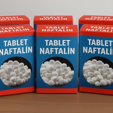 Kazan Hobi Nistabolje Tablet Naftalin 100 gr x 6 Paket(Lavabolarda Kullanılmaz)