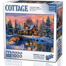 Kazan Hobi 20720 Christmas Lights 1000 Parça Puzzle -Ks Puzzle