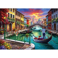 Kazan Hobi Anatolian Puzzle - Gondola NERA,700 Parça Puzzle, #2709