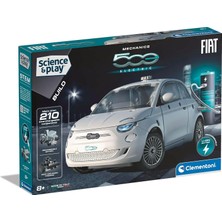 Kazan Hobi Clementoni Mekanik Laboratuvarı Fiat 500E Elektirikli Araba 75085