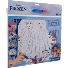 Kazan Hobi Clementoni - 22705-30 Parça Water Magic Frame Puzzle - Disney Frozen 2