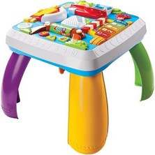 Kazan Hobi Fisher Price Eğlen & Öğren Yaşa Göre Gelişim, Eğitici Köpekçiğin Aktivite Masası (Türkçe ve Ingilizce), Ayakta Durmaya Teşvik Eder, Işıklı, Sesli Oyunlar DRH44