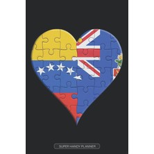 Kazan Hobi Planner: Venezuelan Caymanian Flag United Heart Jigsaw Puzzle Flags Of Venezuela Cayman Islands