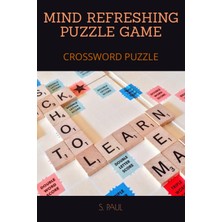 Kazan Hobi Independently Published Mınd Refreshıng Puzzle Game: Crossword Puzzle