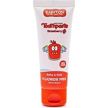 Kazan Hobi Doğal Çilek Diş Macunu Florürsüz 50 gr