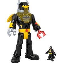 Kazan Hobi Fisher-Price Imaginext Dc Super Friends™ Batman™ Insider ve Exo Kostümü Imaginext Dc Super Friends Batman Insider ve Exo Kostümü, Işıklı ve Sesli Siyah Robot, 6 Parça HYG31