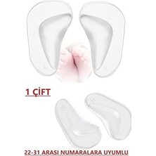 Kazan Hobi Pediatrik Bebek Kız ve Erkek Çocuk Için Düztabanlık Içe Basma Önleyici Silikon Ayak Desteği Ortez Tabanlık, Ark Desteği, Düztaban Kemer Ortez Tabanlık, Ayak Tabanlığı, Çapraz Basmantabanlığı
