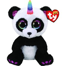 Kazan Hobi Ty-Ty Beanie Boos Paris Tek Boynuzlu Panda 24 Cm.