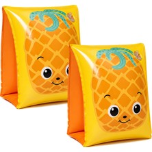 Kazan Hobi Çocuk Yüzme Kolluğu 19-30 kg Şişme Deniz Havuz Yüzücü Kolluk Yüzme Kolluğu Ananas 32042