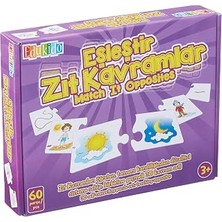 Kazan Hobi Hafıza Kartları, Rakamlar Zıt Kavramlar Eşleştirme Kartı