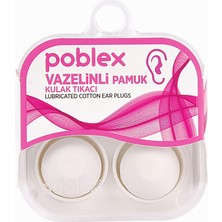 Kazan Hobi Poblex Vazelin 4 Lü Kulak Tıkacı