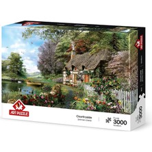 Kazan Hobi Art Puzzle Şehirden Uzakta 3000 Parça Puzzle