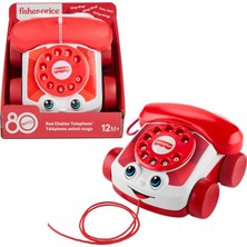 Kazan Hobi Sesli Fisher Price Kırmızı Geveze Telefon JGG97