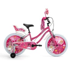 Kazan Hobi Bisan Bisan Queen Çocuk Bisikleti 30 cm V Fren 20 Jant 1 Vites Metalik Pembe Pembe