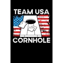 Kazan Hobi Independently Published Team Usa Cornhole: Dot Grid Jounal Todo Exercise Book Or Diary 6" x 9" (15.24 x 22.86 Cm) 120 Pages