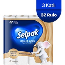 Kazan Hobi Selpak Extra Kaşmir Özlü Tuvalet Kağıdı 32 Li