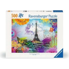 Kazan Hobi Ravensburger, 500P Puzzle Paris, Yetişkin Puzzle