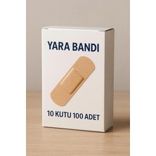 Kazan Hobi Nistabolje Bez Yara Bandı 10'lu 10 Paket 100 Adet