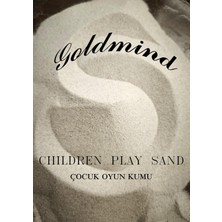 Kazan Hobi Goldmind Çocuk Oyun Kumu, Doğal ve Tozumaz, Silis Plaj Kumu, Teraryum, Süsleme, Dekor Kumu (2kg)