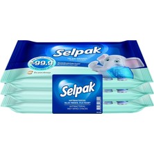Kazan Hobi Selpak Islak Cep Mendili Antibakteriyel 10 Lu, 3 Adet