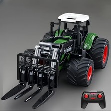 Kazan Hobi Oyuncak 2.4ghz Uzaktan Kumandalı 1:24 Ölçek Şarjlı Rc Traktör Forklift Aparatlı - Oyuncak Kepçe Traktör (Forklift Aparatlı)
