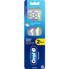 Kazan Hobi Oral-B Pro-Expert Derinlemesine Temizlik Diş Fırçası, Orta Sertlikte Fırça Kılları, 2 Adet