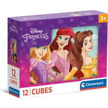 Kazan Hobi Clementoni 12 Parça Küp Puzzle Princess