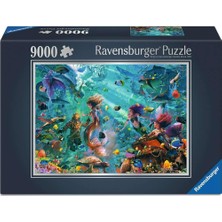 Kazan Hobi Ravensburger, 9000P Puzzle Sualtı, Yetişkin Puzzle