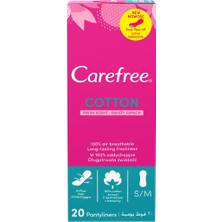 Kazan Hobi Carefree, Günlük Ped, Pamuklu, Fresh Parfümlü, 20'li