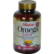 Aydogan's Dy Omega 3-6-9 1585 Mg x 60 Yumuşak  Epa-18 Dha-12