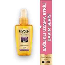 Kazan Hobi Restorex Sarmaşık + Vitamin E Onarıcı Saç Bakım Yağı 80 ml – Besleyici Onarım