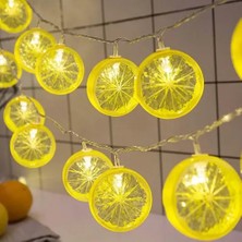 Ett 2m 10 LED Pilli Limon Işık