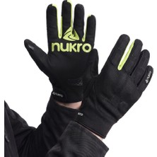 Nukro Ervo Aır Neon Sarı Yazlık Motosiklet Eldiveni