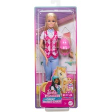 Uravas Store HXJ38  Binici Bebek - Malibu - Mysteries: The Great Horse Chase