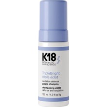 K18 Triplebright Triple Eclat - Mor Şampuan 125 ml